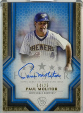 2023 Topps Five Star Milwaukee Brewers Paul Molitor Autographs Blue /25