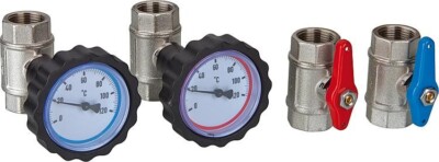 Kugelhahn Anschlussset für Frischwasserstation Easyflow Fres