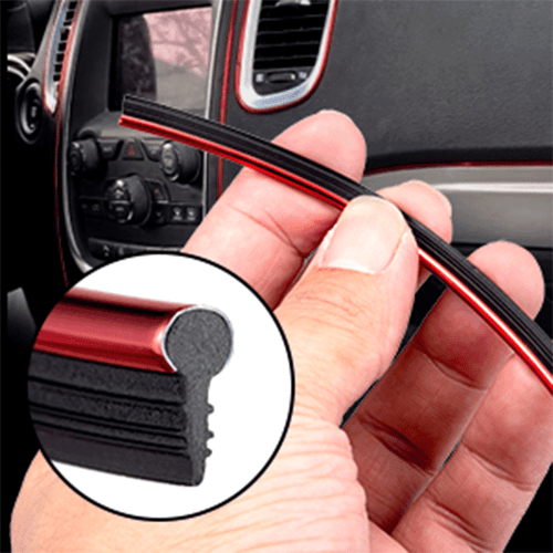 16ft/5M Car Interior Door Gap Edge Line Insert Molding Trim Decor Strip + Tool - Picture 16 of 24