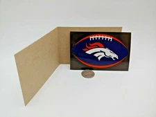 NFL Denver Broncos Prismatic Sticker Vending Machine Glossy A1