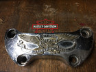 Harley-Davidson ALL MODEL TOP HANDLE BAR CLAMP FOR RESTORATION USED PART 6 B28