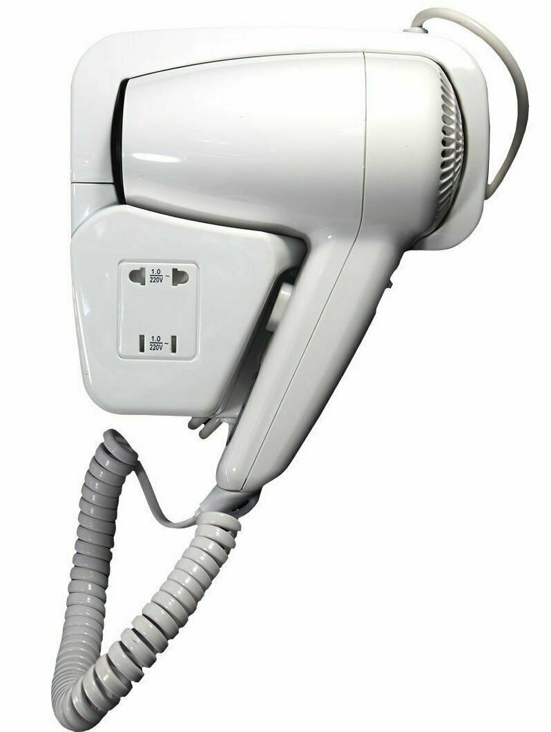 Asciugacapelli Muro Spogliatoi Palestre | Phon Parete Alta Resistenza