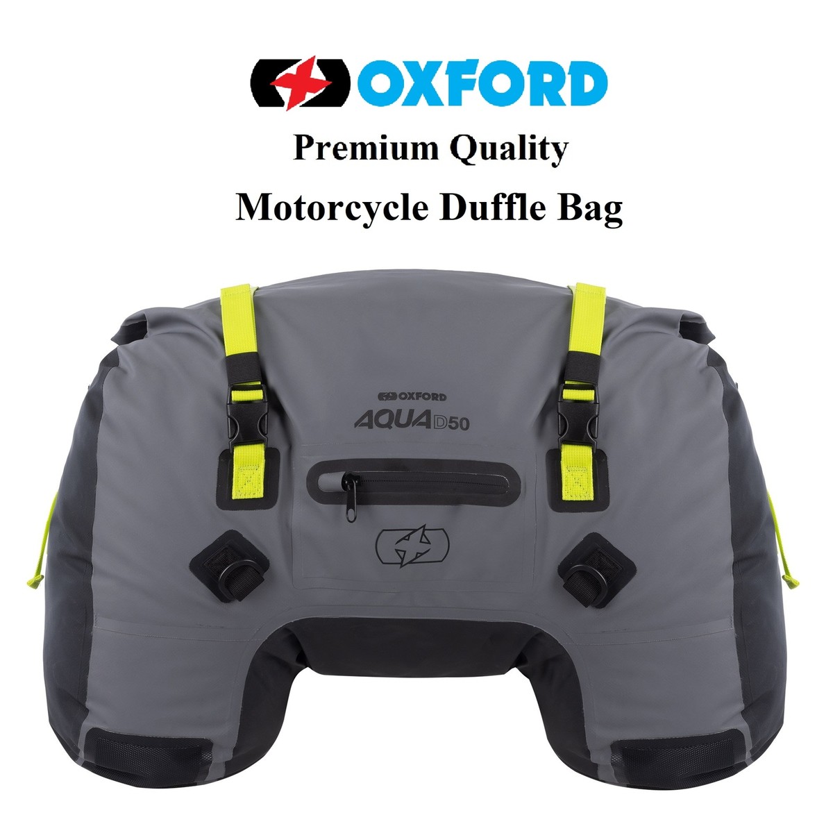 Oxford Aqua Duffle Bag Waterproof Motorbike Motorcycle Roll Tail