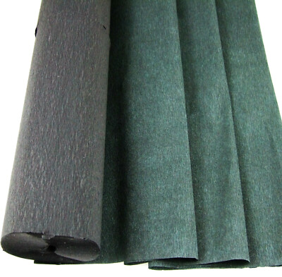 Clikkabox - 1 schwarze große Krepppapierrolle 26 Meter x 50 cm von clikkabox