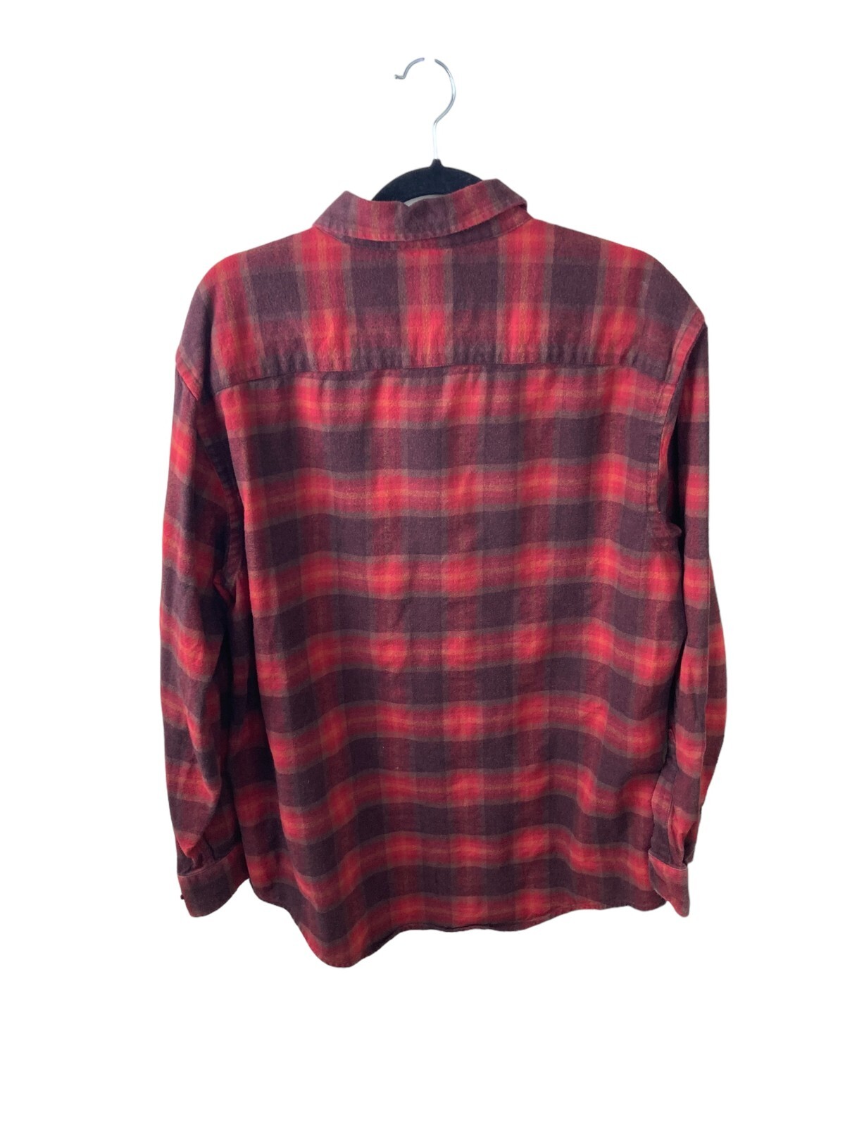 Pendleton Red Plaid Flannel Mason Button Front Sh… - image 2