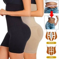 Tummy And Hip Lift Pants Sweat Shorts Butt-Lifter Shapewear Tummy Control