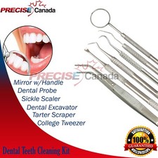 6 Dental Teeth Cleaning Kit Dentist Floss Plaque Remover Oral Tooth Care PR-473