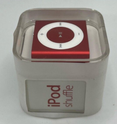 Apple iPod Shuffle Product SEALED 2GB A1373 Red Rot FUNKTIONIERT NEU