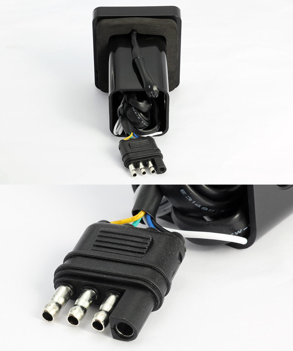 LED RUNNING/BRAKE/REVERSE HITCH TOW COVER LIGHT FOR TRUCK TRAILER 2