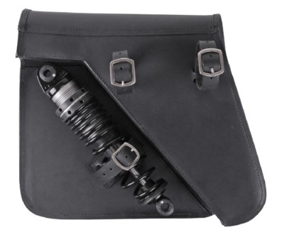 Satteltasche 17L rechts passend für Harley Dyna Sport Super Glide Packtasche -17