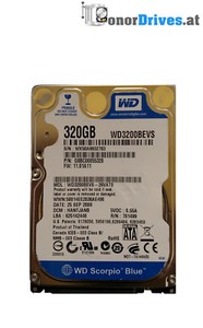 Western Digital WD3200BEVS-26VAT0 - 320 GB - SATA - PCB2060-701499-005 Rev. P1*