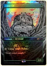 MTG Arbor Elf RAINBOW FOIL Secret Lair Drop 1317 NM