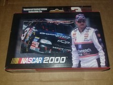 DALE EARNHARDT 3 PLAYING CARDS IN COLLECTABLE TIN Two Decks. NASCAR 2000 Season