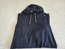 Nwot Rhoback Performance Jet Black Hoodie The Hit Stick Sz Small