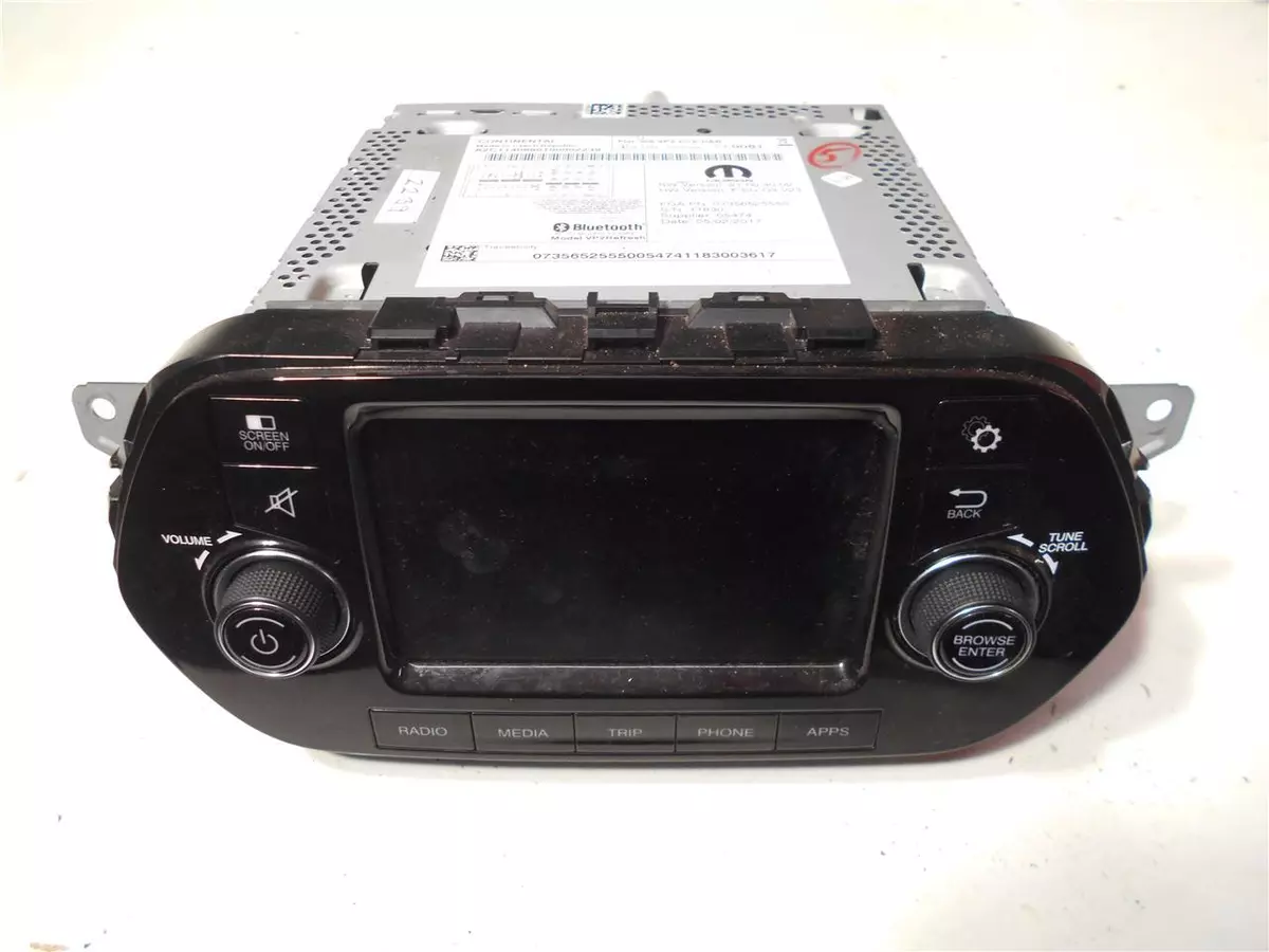 FIAT TIPO RADIO MULTIMEDIA PLAYER DAB UCONNECT WITH CODE 2015 - 2020 356  VP2 EPE