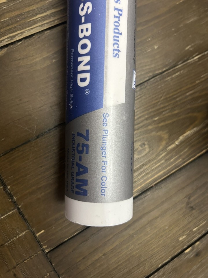 Manus Bond 75AM Elastomeric Adhesives/Sealants 10.1 oz Lot of 6 Grey