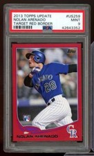 Nolan Arenado Rookie Card 2013 Topps Update Target Red Border #US259 PSA 9