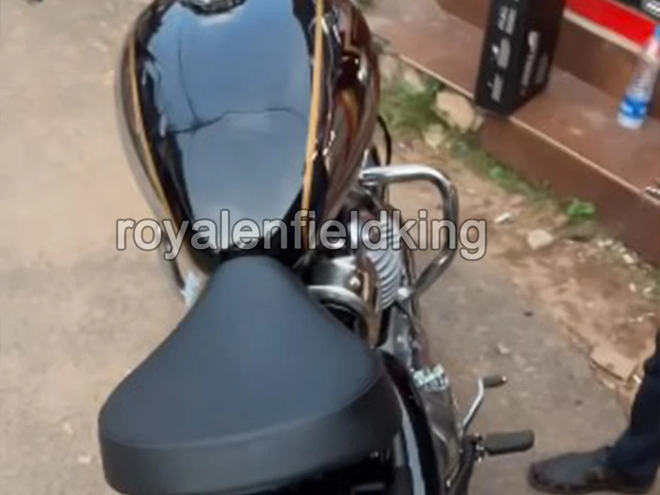 Paraurti Motore Compatto, Argento Originale Royal Enfield Classic 650 - Immagine 4 di 4