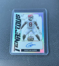 2022 Leaf Metal Draft Christian Harris Rookie Tenacious Auto 3/40