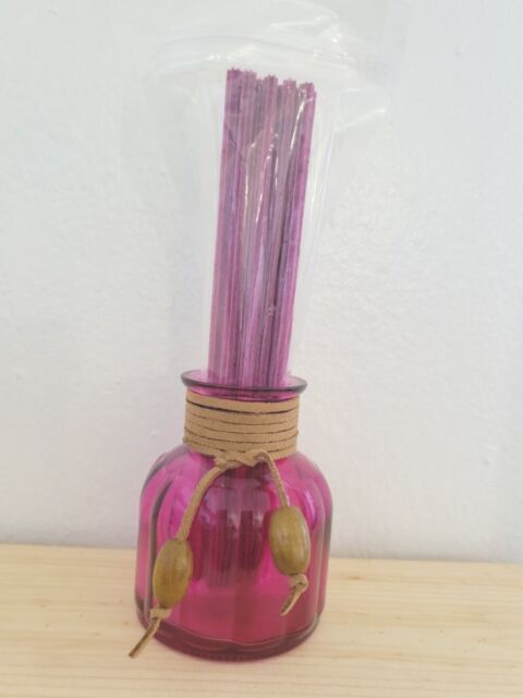 Hot Pink Glass Reed Diffuser Scented Stick Holder BX8762