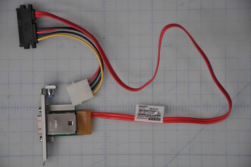 New IBM Single Port SAS Bulkhead Bracket Assembly Cable 46C2115 - Picture 1 of 4