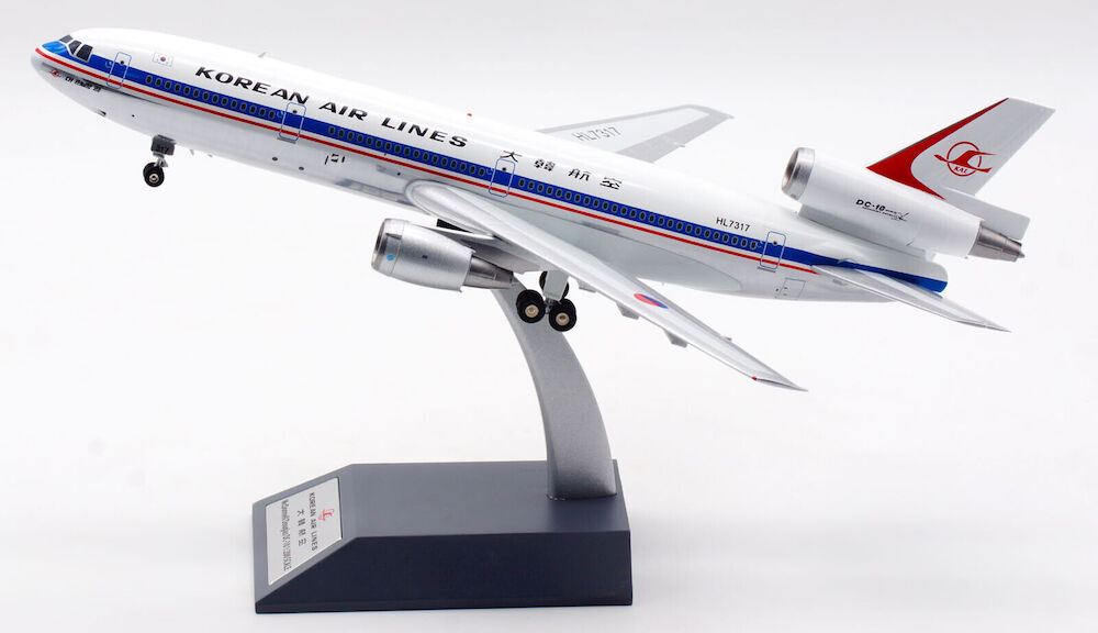 航空機・ヘリコプター AeroClassics KAL DC-10-30 HL7317 Inflight B-DC10-KAL-0122P Korean Airlines DC-10-30 HL7317