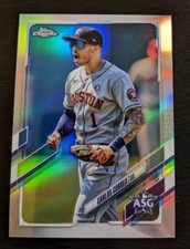 2021 Topps Chrome Baseball Carlos Correa All Star Game Refractor #ASG-37 Astros