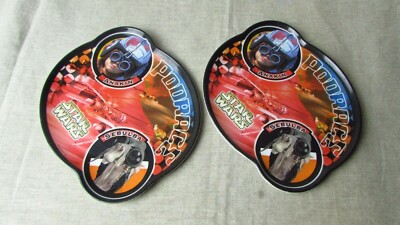 Zwei Melamin Star Wars Podraces Teller von Zak Designs B