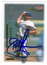 Dustin Hermanson autographed Baseball Card (Expos) 2001 Fleer Triple Crown #239