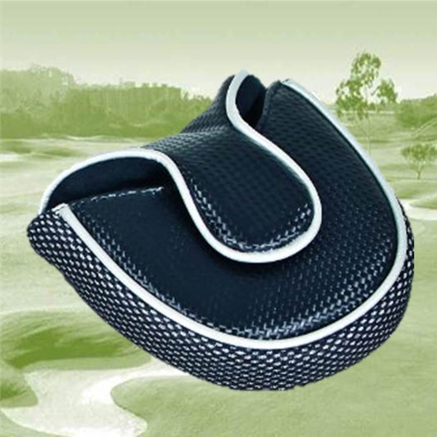 Golfers Magnetic Putter Cover for Modern Mallet and 2 Ball Golf Putters