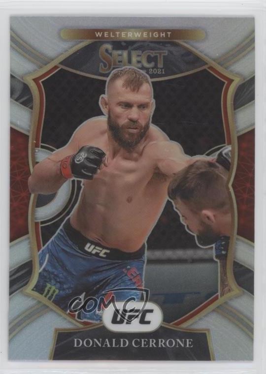 2021 Panini Select UFC Concourse Silver Prizm Donald Cerrone #62 09wc
