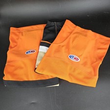 Athletic Knit Hockey Socks Youth Small Orange AK Ice Hockey Gear Pair Set Team