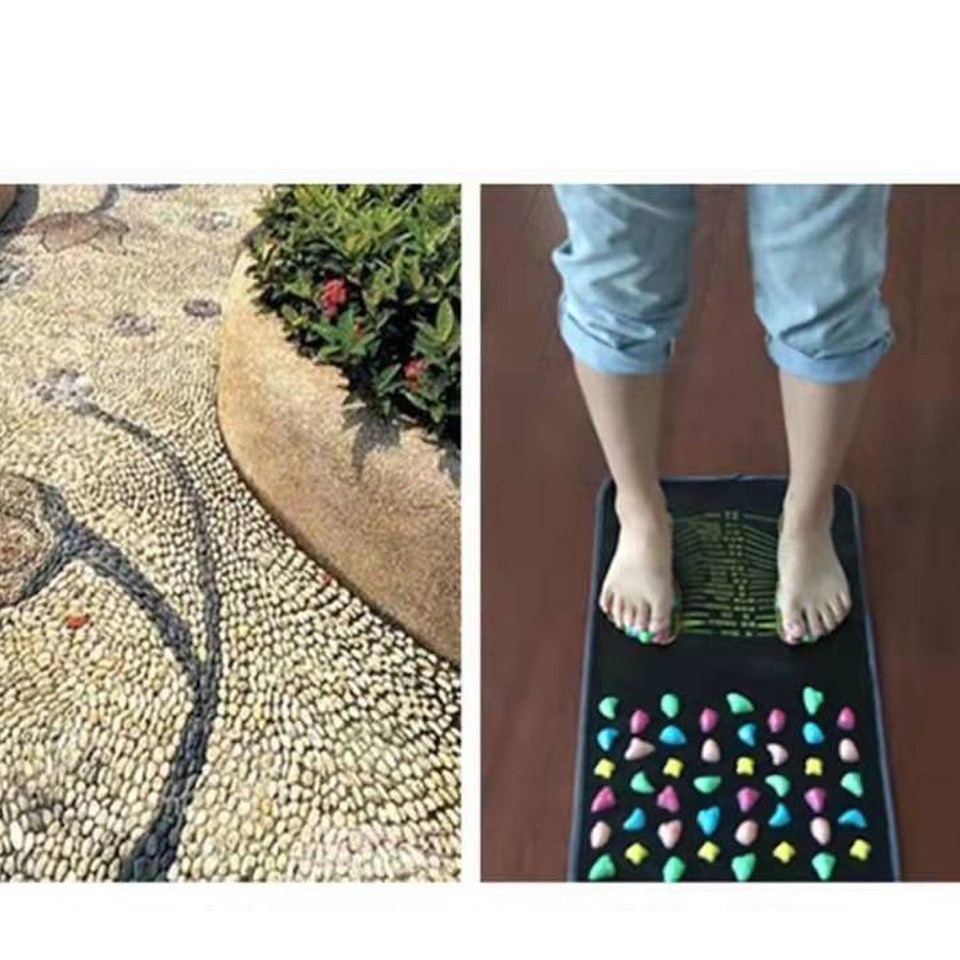 Sentinel Foot Mat Feet Acupressure Mat Non Slip Waterproof Reflexology Walking Foot ...