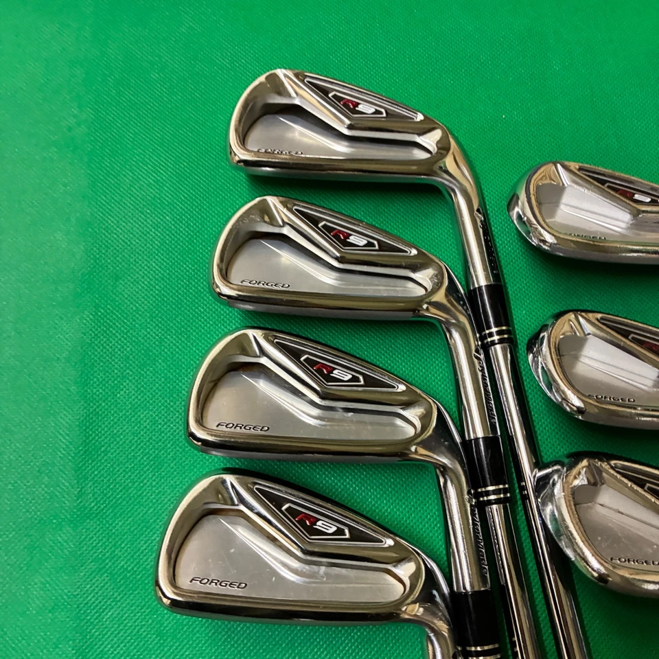 TaylorMade R9 Forged Iron Set 7pcs 4-Pw Stiff N.S.Pro 950GH Golf Clubs - Image 3 of 4