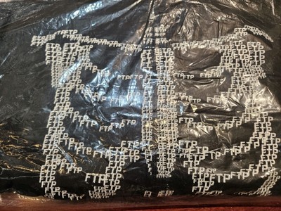 FTP Skeleton Full Zip Hoodie Black (2021) Size Medium NIB - NEW IN BAG ! ! !