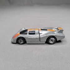 Vintage 1983 Hot Wheels Ultra Hots Silver Sol-Aire CX4 Diecast Race Car Malaysia