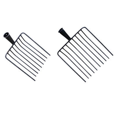 Pitchfork Tool Replace Head Garden Accessory Versatile Labor Saving Stall