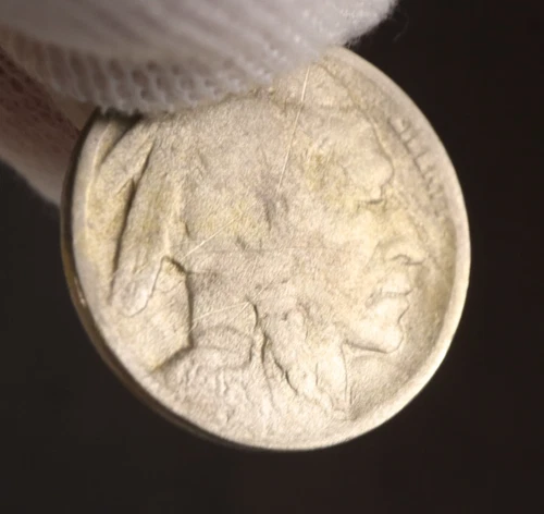 Key Overdate 1918/7-D Buffalo Nickel - Restored w-Nice Appearance & Visible Horn