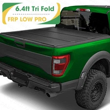 6.4FT Hard Tri Fold Low Profile Tonneau Cover For 2003-2025 Ram 1500 2500 3500