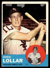 1963 Topps Sherm Lollar  - Chicago White Sox #118