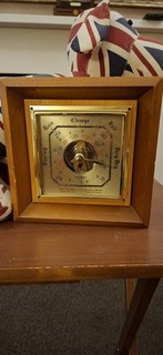 Vintage Shortland Smith’s SB Compensated Barometer Wooden frame Exc Con