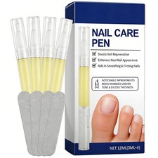 Nail Fungus Pen, Toenail Upgraded 0.49 Fl Oz Pack of 4 , White