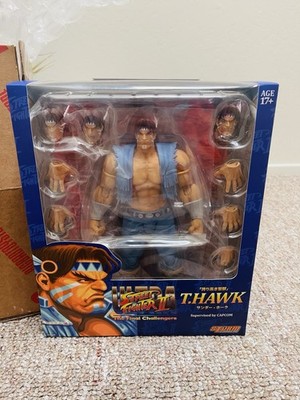 T-Hawk StormCollectibles Street Fighter Action Figure In Hand