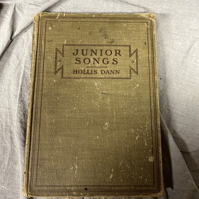 Junior Songs By Hollis Dann 1925 American Book Company