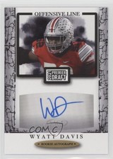 2021 Sage Premier Draft Auto Wyatt Davis #A10 Auto 1p8y