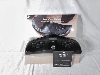 NIB RARE Y2K Sharper Image Store Foot Care Station Massager w Ionic Breeze