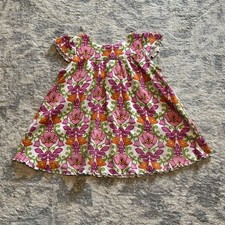 Vera Bradley Baby Swing Dress 6 9M Pink Green...