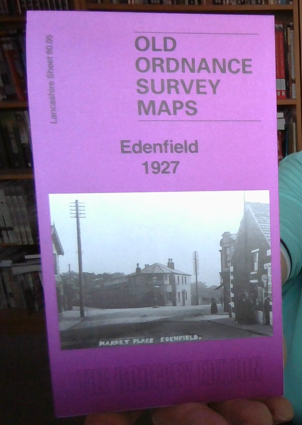 MAP OF Edenfield 1927 Lancashire Sheet 80.05 by Nigel Jepson NEW 9781787218567
