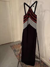 Dress By Ann Tayler. XXS. New With Tags. Long Halter Top Backless. 