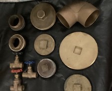 lot of brass fittings, new old stock, bargain priced
